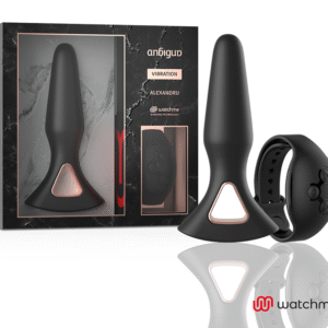 ANBIGUO - WATCHME VIBRATORE TELECOMANDO PLUG ANALE ALEXANDRU